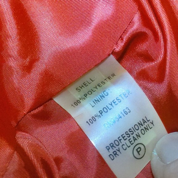 Calvin Klein Red Ribbon dress size 10 - Picture 9 of 9